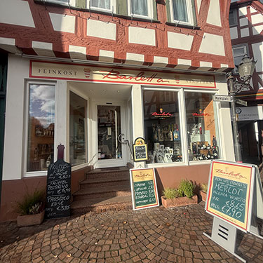 Laden-Impressionen von Barletta Feinkost und Vinothek in Seligenstadt